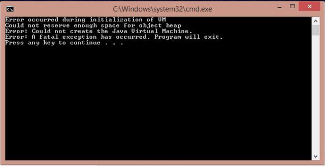 Fix Could Not Create The Java Virtual Machine Appuals Com