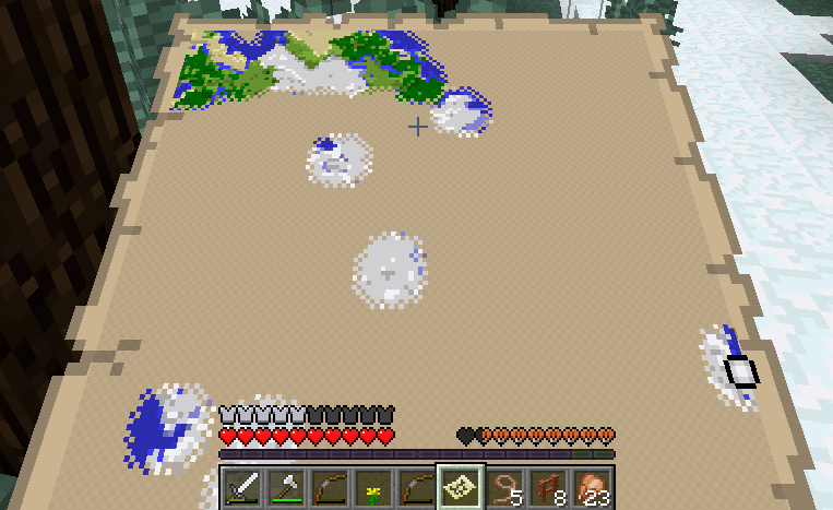 Something s wrong with my map item on minecraft. How do I fix this - 1 - 1