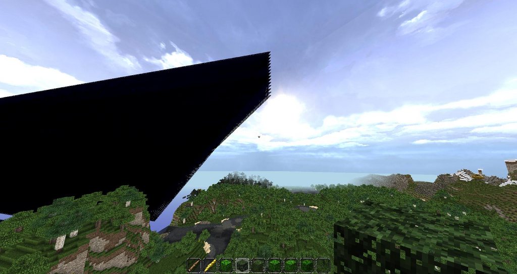 Minecraft Graphical Glitches Making Game Unplayable