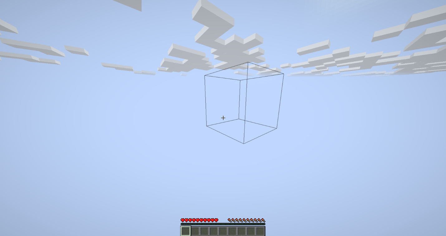 I can t see anything on Minecraft but the sky Info Screenshots