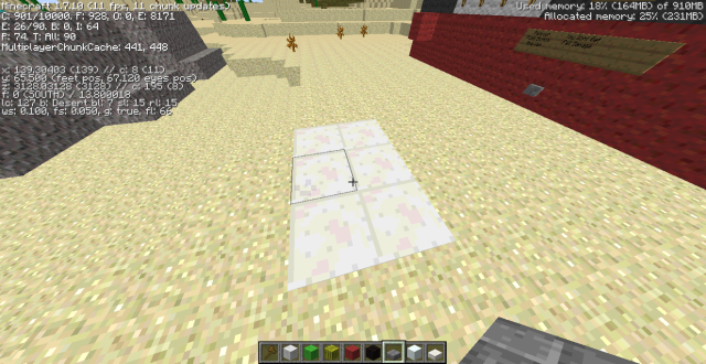 Minecraft texture problem