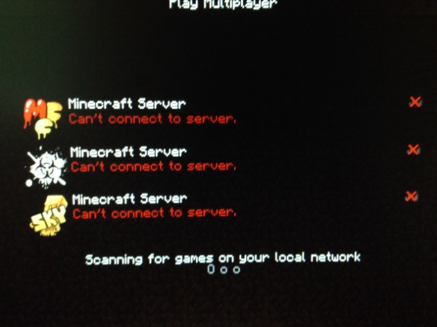 Cant connect to minecraft servers