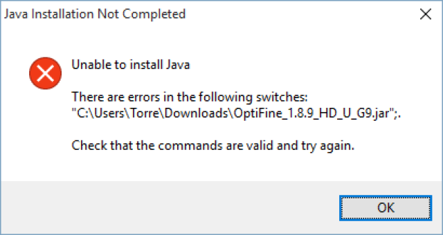 Jar not found. Unable to install java. Java Error. Ошибка java. Java not installed.